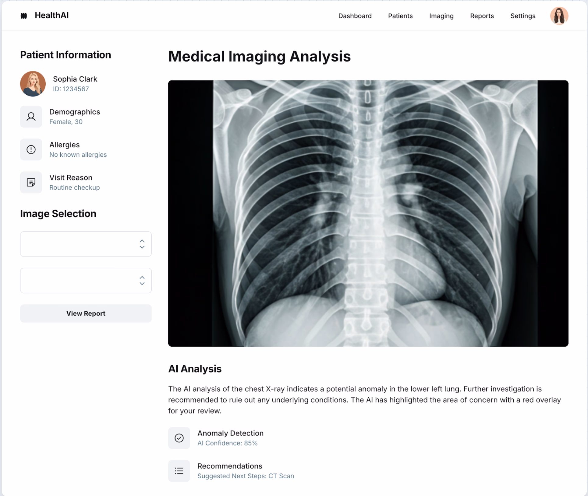 Image annotation interface